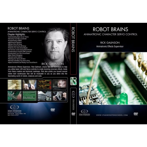 DVD Rick Galinson : Robot Brains - Animatronic Character Servo Control