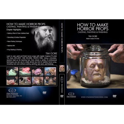 DVD Tim Gore : How to Make Horror Props: Casting, Painting, and Finishing