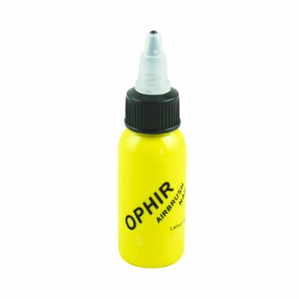 Airbrush Peinture pour ongle 30ml JAUNE