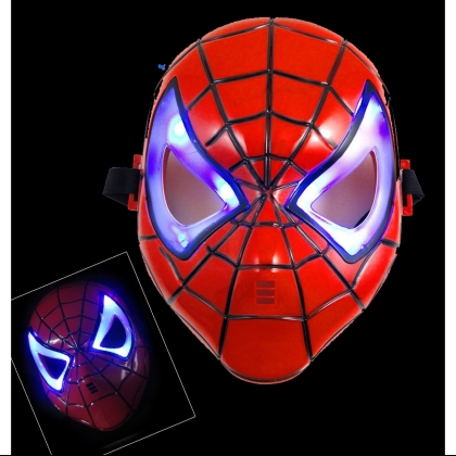 Masque avec LED - Spiderman