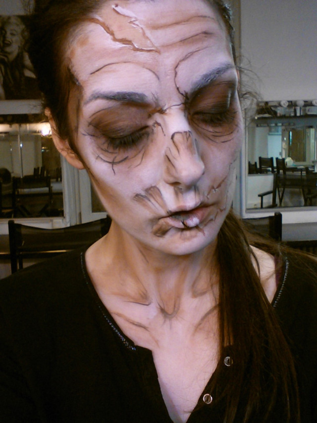 tutoriel maquillage de zombie pour Halloween
