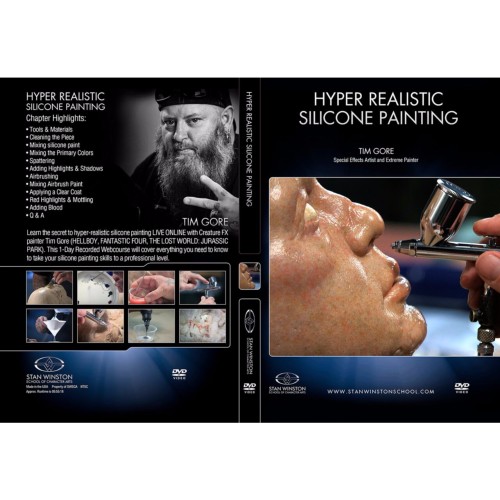 DVD Tim Gore : Hyper-Realistic Silicone Painting