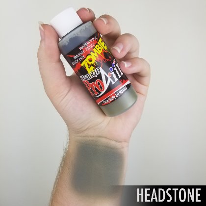 Fard fluide Waterproof ZOMBIE pour aérographe ProAiir HYBRID 2oz (60 ml) - HeadStone