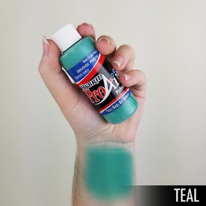 Fard fluide Waterproof pour aérographe ProAiir HYBRID 2oz (60 ml) - Teal