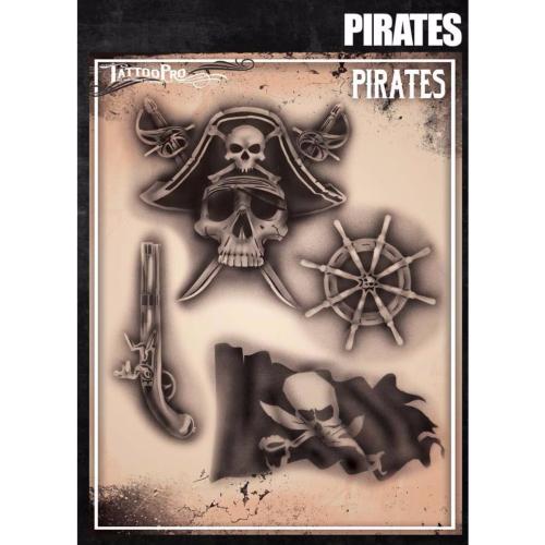 Pochoir Tattoo Pro - Stencils Pirates