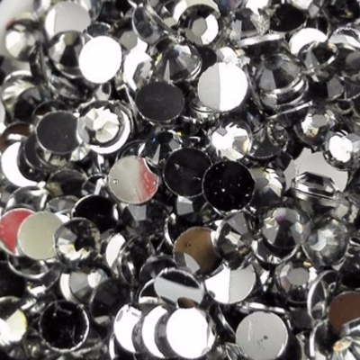 Strass 3mm - 10 000 pièces - Multiple Facets Transparent Grey