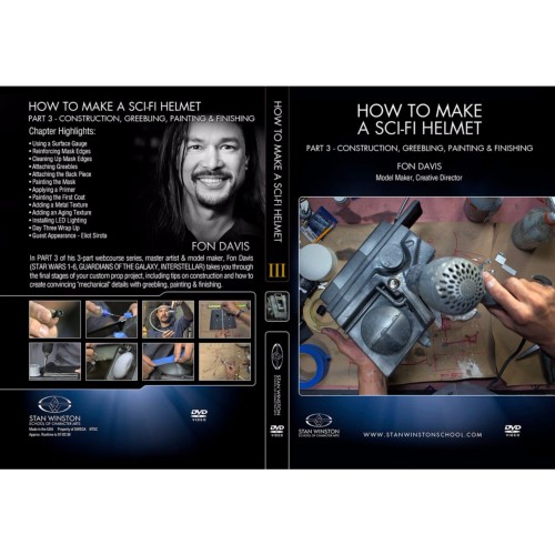 DVD Fon Davis : How to Make a Sci-Fi Helmet - Part 3