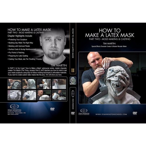 DVD Tim Martin : How to Make a Latex Rubber Mask - Part 2