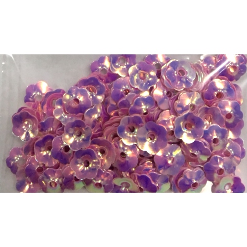 Décorations Fleurs PVC 200 pièces 7mm ROSE CLAIR