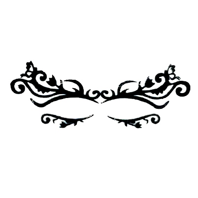 Autocollant Eye Mask Sticker 1