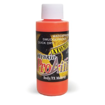 Fard fluide Waterproof FLUO pour aérographe ProAiir HYBRID 2oz (60 ml) - Isotope Orange