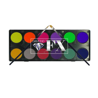 Palette Fard  l'eau Neon+Metallic (12 couleurs)