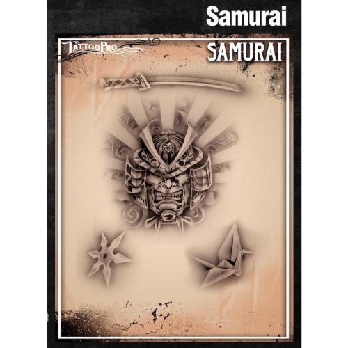 Pochoir Tattoo Pro - Stencils Samurai