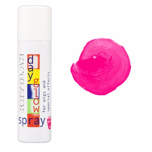 Spray colorant FLUO pour les cheveux UV Day Glow Spray 150ml ROSE
