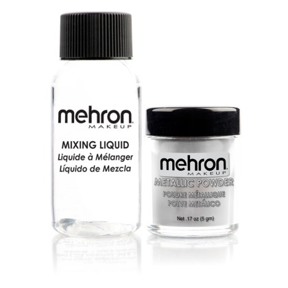 Metallic Powder - ARGENT (5g) + Liquide à mélanger 30ml