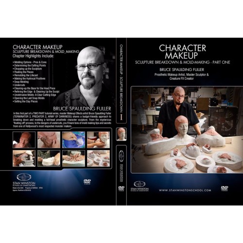 DVD Bruce Spaulding Fuller : Character Makeup - Sculpture Breakdown & Molding Part 1