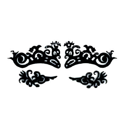 Autocollant Eye Mask Sticker 14