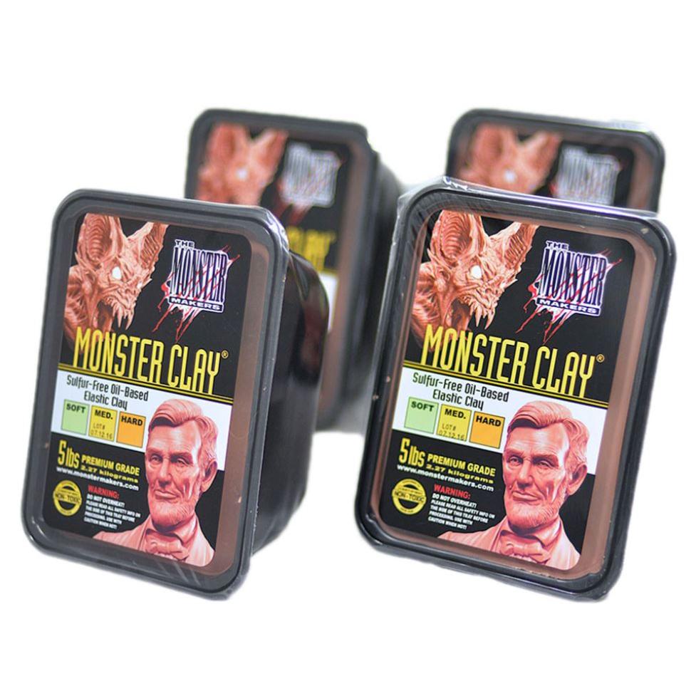Monster Clay Premium Grade Medium Pate à Sculpter 2.27kg
