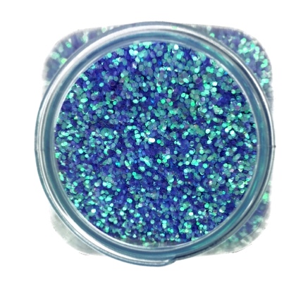 Paillettes paisses de maquillage 1mm 100g Violet Lilas Hologramme