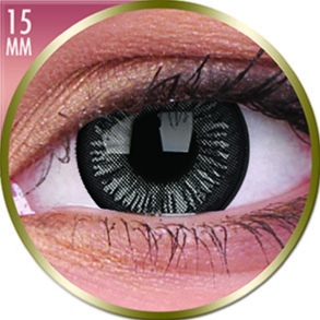 Lentilles Big Eyes 15mm - 3 mois - Lovely Grey