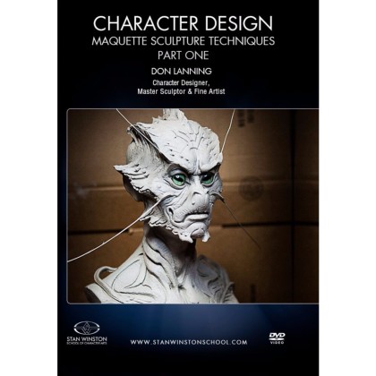 DVD Don Lanning : Character Design - Maquette Sculpture Techniques Part 1