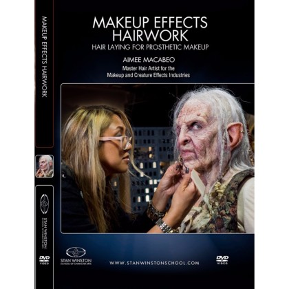 DVD Aimee Macabeo : Character Hairwork - Hair Laying for Prosthetic Makeup