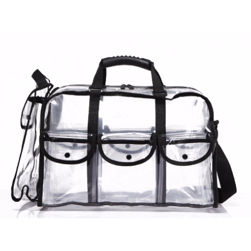 Grand Sac de Maquillage en PVC Transparent