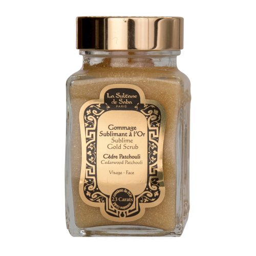 Gommage Sublimant à l'Or (Cèdre & Patchouli) 100ml 