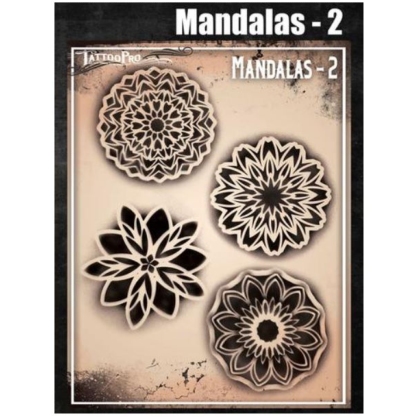Pochoir Tattoo Pro - Stencils Mandala 2