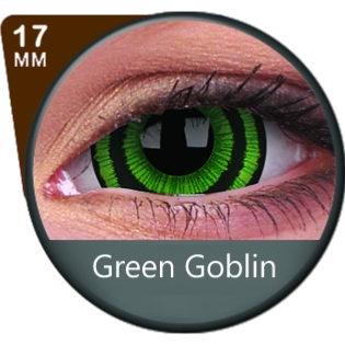 Lentilles Mini Sclérales 17 mm - 12 mois - Green Gobelin