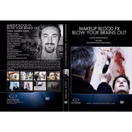 DVD David Monzingo : Makeup Blood FX - Blow Your Brains Out