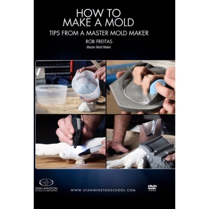 DVD Rob Freitas : How To Make A Mold - Mold-Making Tips from a Master