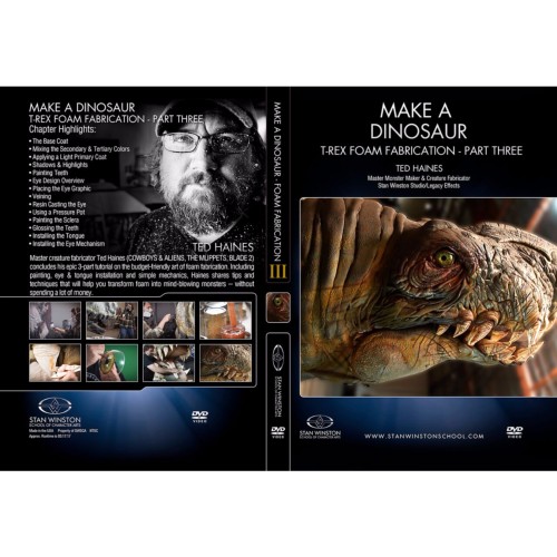 DVD Ted Haines : Make a Dinosaur - T-Rex Foam Fabrication Part 3