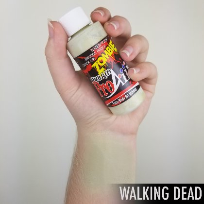 Fard fluide Waterproof ZOMBIE pour aérographe ProAiir HYBRID 2oz (60 ml) - Walking Dead