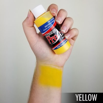 Fard fluide Waterproof pour aérographe ProAiir HYBRID 2oz (60 ml) - Yellow