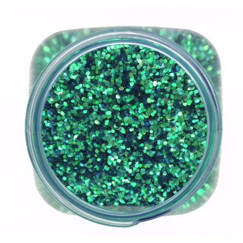 Paillettes Épaisses de maquillage 1mm 100g Vert Hologramme