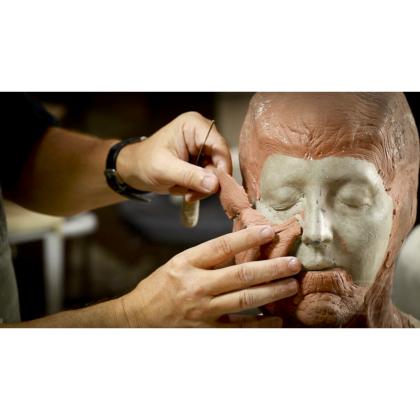 DVD Bruce Spaulding Fuller : Character Makeup - Sculpture Breakdown & Molding Part 1