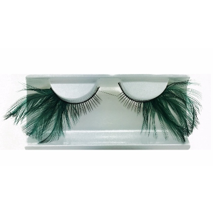 Faux Cils Plumes vert n°059