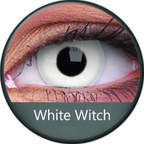 Lentilles Fantaisies 14mm - 2 mois - White Zombie