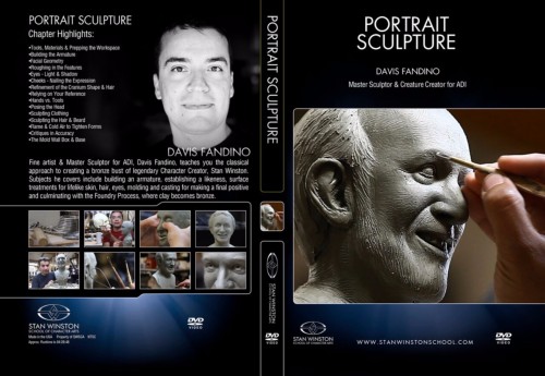 DVD Davis Fandino : Portrait Sculpture