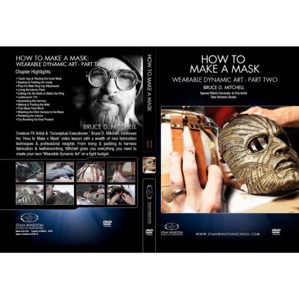 DVD Bruce D. Mitchell : How To Make A Mask - Wearable Dynamic Art Part 2