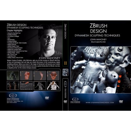 DVD John Mahoney : Zbrush Design - Dynamesh Sculpting Techniques