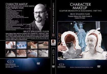 DVD Bruce Spaulding Fuller : Character Makeup - Sculpture Breakdown & Molding Part 2