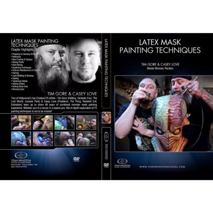 DVD Tim Gore & Casey Love : Latex Mask Painting Techniques