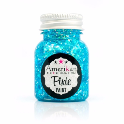 Paillettes Pixie Paint Bleu BLUE MONDAY 1oz (30ml)