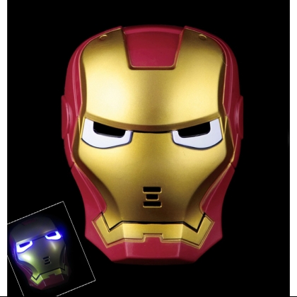 Masque avec LED - Ironman
