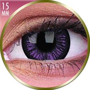 Lentilles Big Eyes 15mm - 3 mois - Passionate Purple