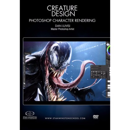 DVD Dan LuVisi : Creature Design - Photoshop Character Rendering