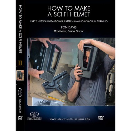 DVD Fon Davis : How to Make a Sci-Fi Helmet - Part 2