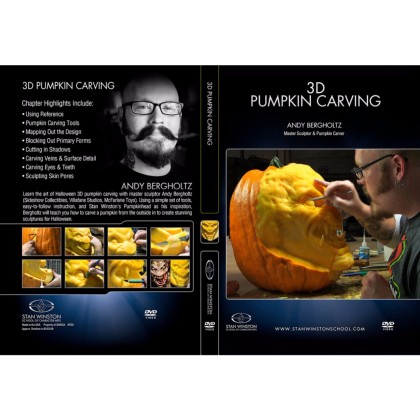 DVD Andy Bergholtz : 3D Pumpkin Carving